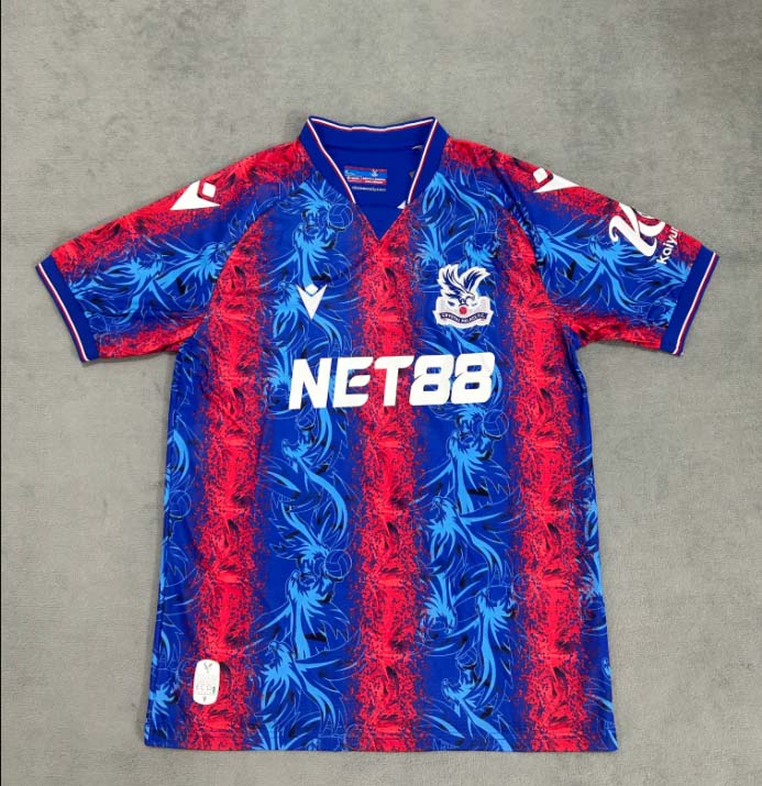 2024/2025 Crystal Palace Home Football Shirt 1:1 Thai Quality:football jersey mysite: unitedjerseyfootball 邓江浪:football