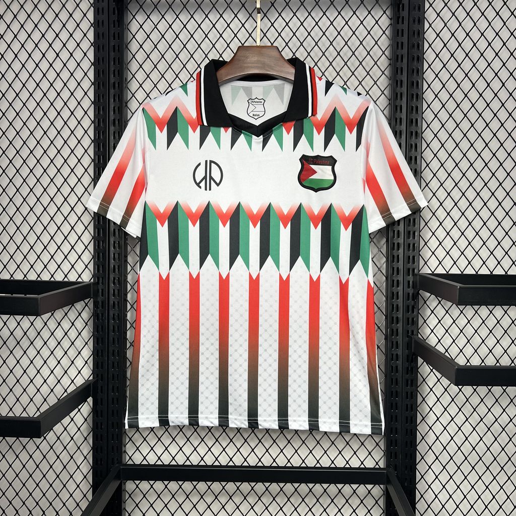 GlobeJersey-Retro Club Deportivo Palestino X Hypepeace White Throwback Jersey