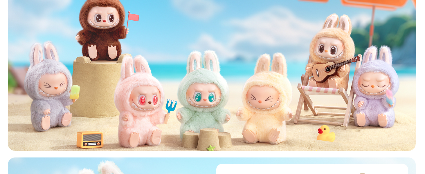 THE MONSTERS - Have a Seat Vinyl Plush Blind Box