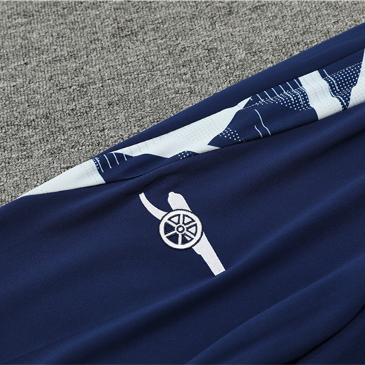 JerseysGala.com | Arsenal 24-25 Long Sleeve Training Set - Red & Blue -Customize Name, Number and Patch | Worldwide Shipping