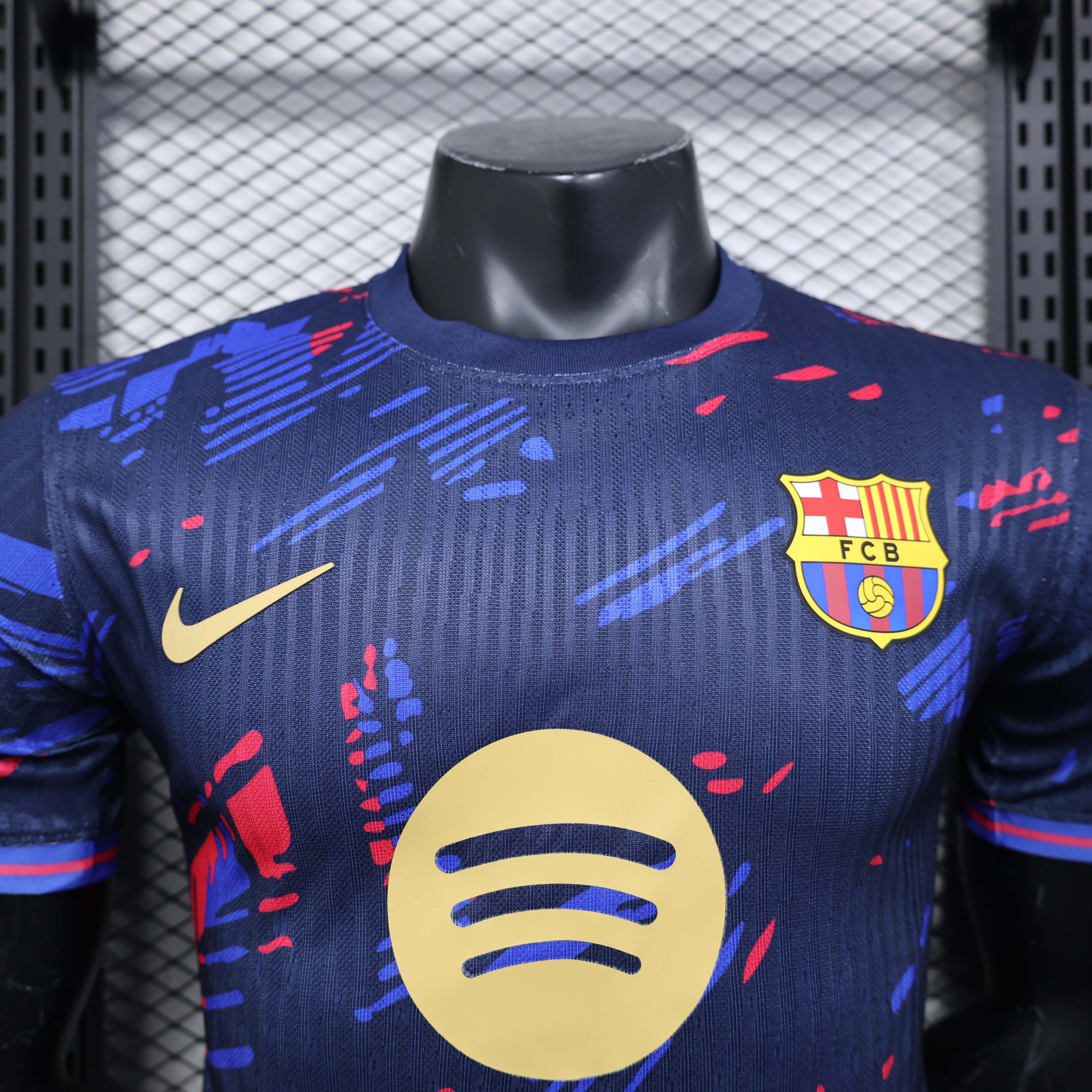 2025/2026 Player Version Barcelona Special Edition Navy blue Football Shirt 1:1 Thai Quality:football jersey mysite: unitedjerseyfootball 邓江浪:football