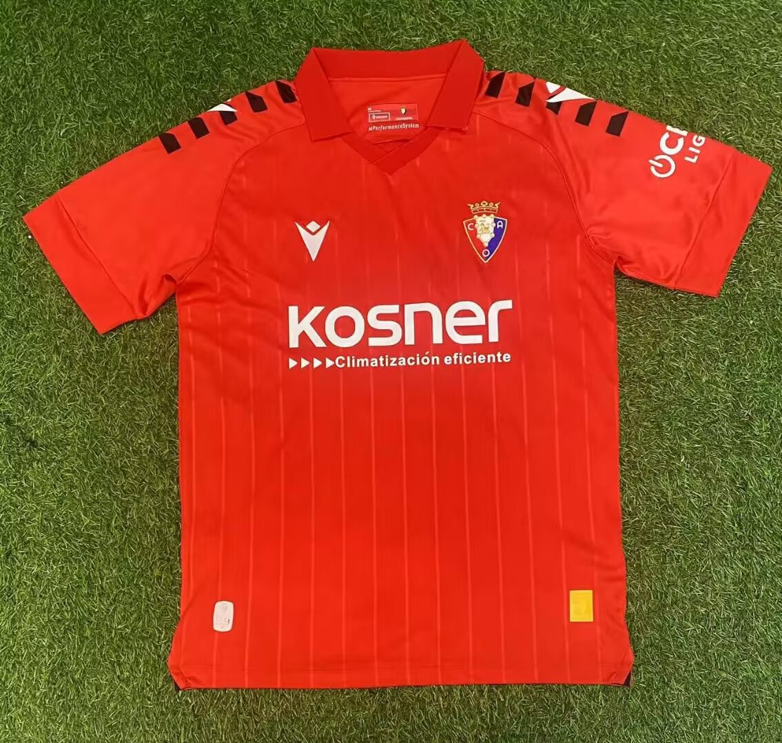 2025/2026 Osasuna Home Football Shirt 1:1 Thai Quality:football jersey mysite: unitedjerseyfootball 邓江浪:football