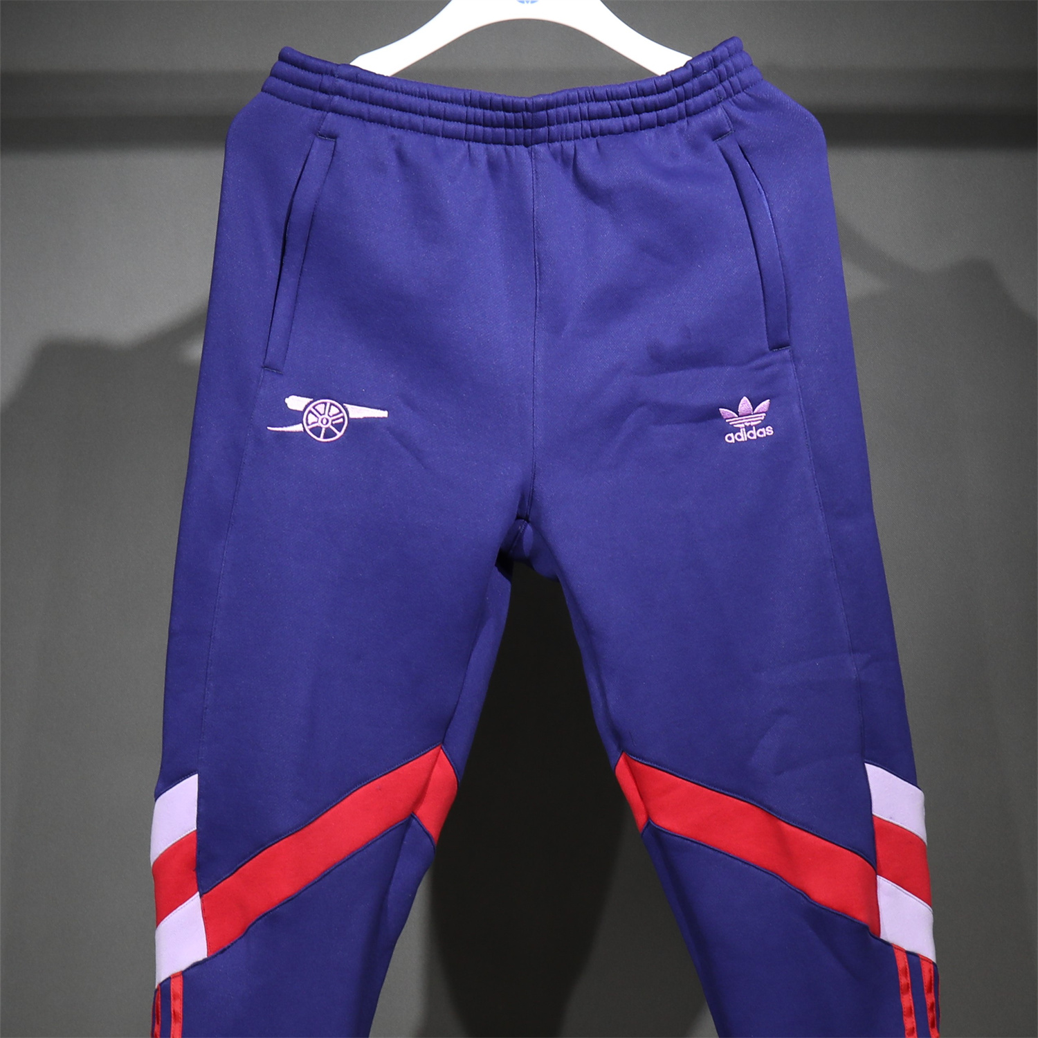 UltraTrikot-Arsenal 2025 Fleece-Lined Training Hoodie Set - Purple & Red Hoodie + Pants