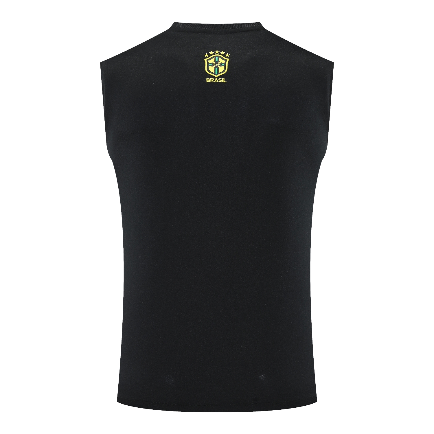 UltraTrikot-Brazil 25-26 Gray Jesus Statue Vest Training Set - Gray Vest & Black Shorts