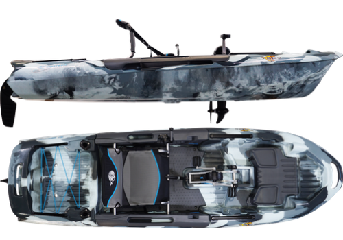 3 Waters Big Fish 108 Pedal Drive Fishing Kayak Package