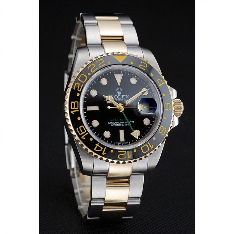 Superclone Rolex GMT-Master II 40mm Black Dial 80295-fasswatch