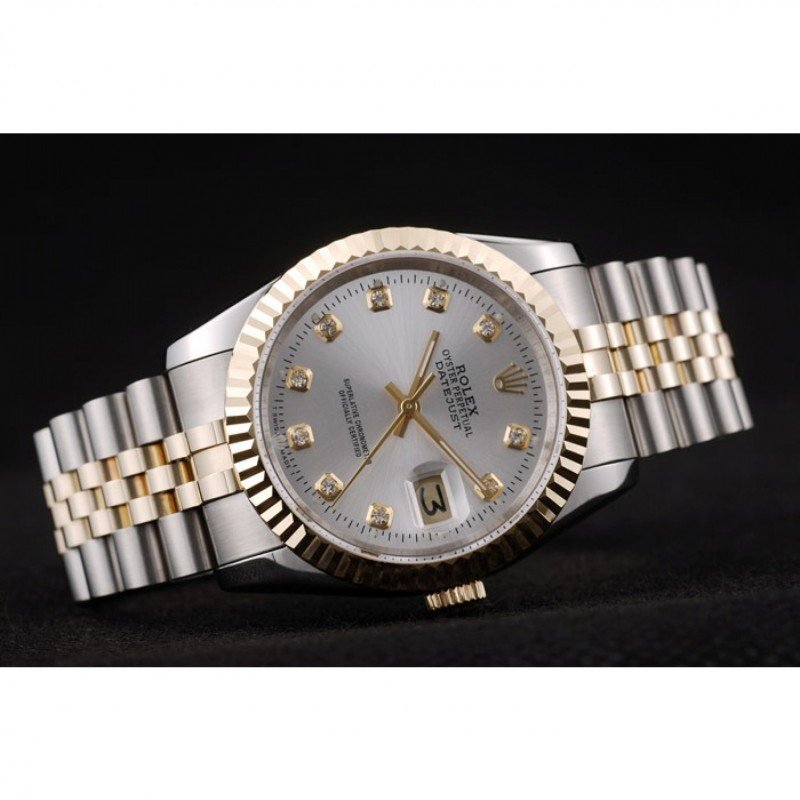Superclone Rolex Datejust 36mm White Dial SRL10-fasswatch