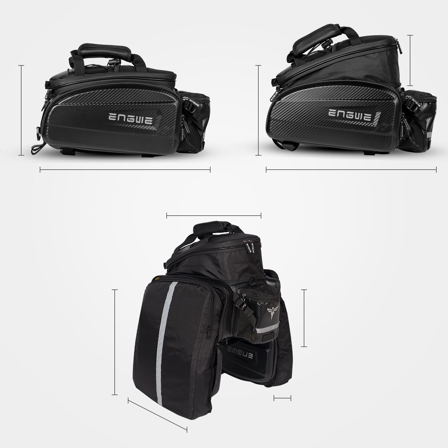 35L Rear Rack Bag、mySite、bearsvspackers