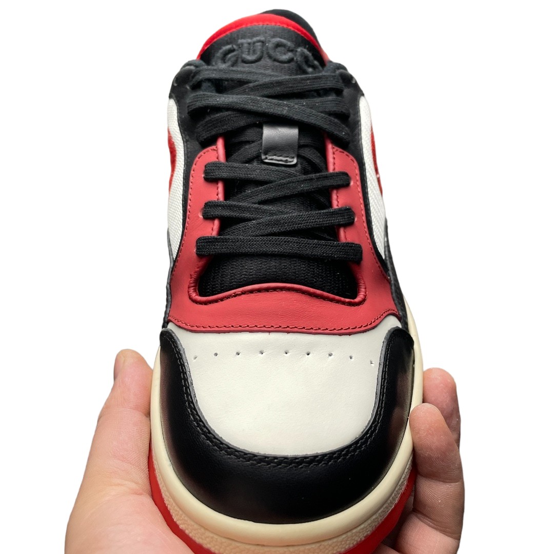 Gucci MAC80 Trainer in Black Red、mysite、Cacoeks
