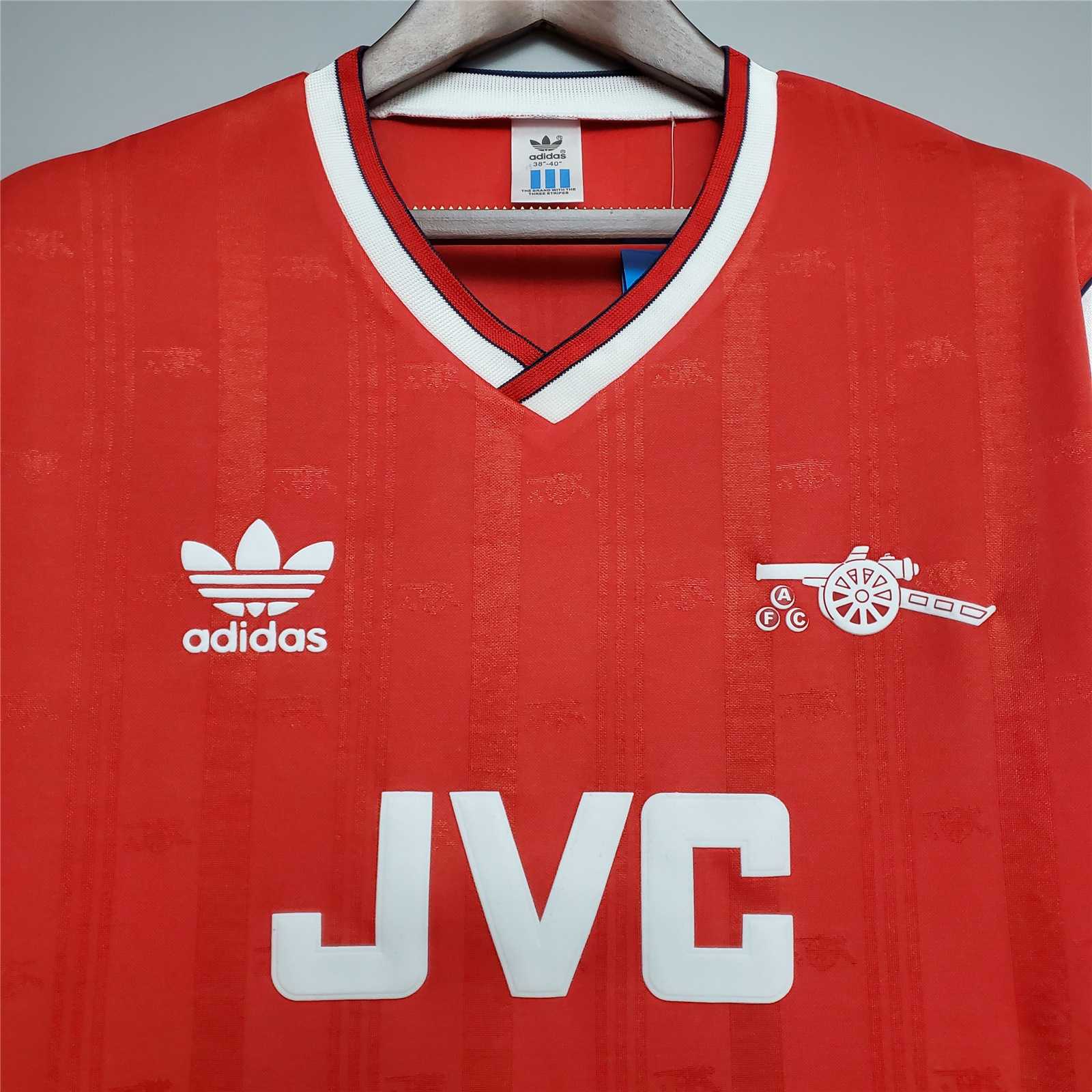 ManixJersey.com | Retro Arsenal 86-88 Home Stadium Jersey -Customize Name, Number and Patch | Worldwide Shipping