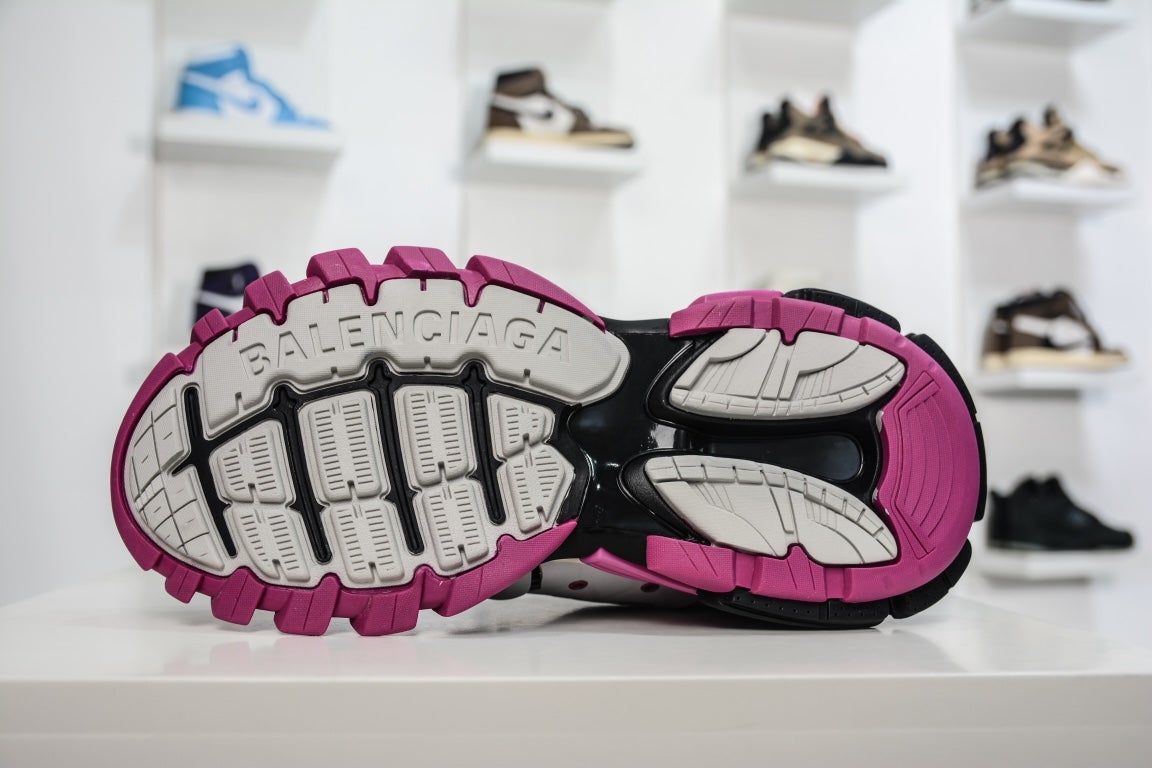 Balenciaga Track Trainer Grey Pink Black、mysite、Cacoeks