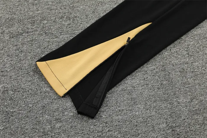 2024/2025 Barcelona half-training suit black with gold jersey set:football jersey mysite: unitedjerseyfootball 邓江浪:football