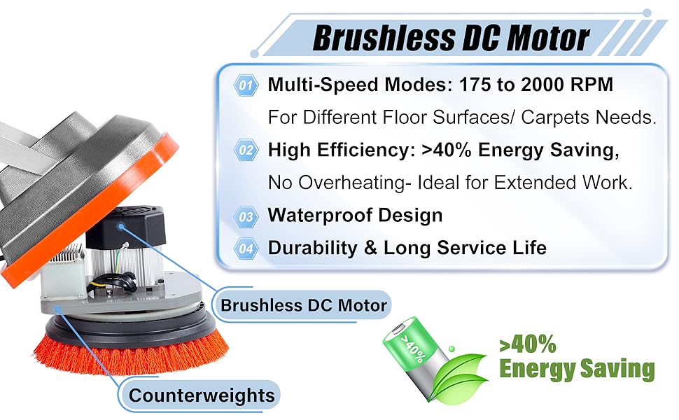 Oreck floor scrubber machine
