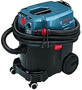 BOSCH 9 Gallon Dust Extractor with Auto Filter Clean and HEPA Filter VAC090AH, Portable