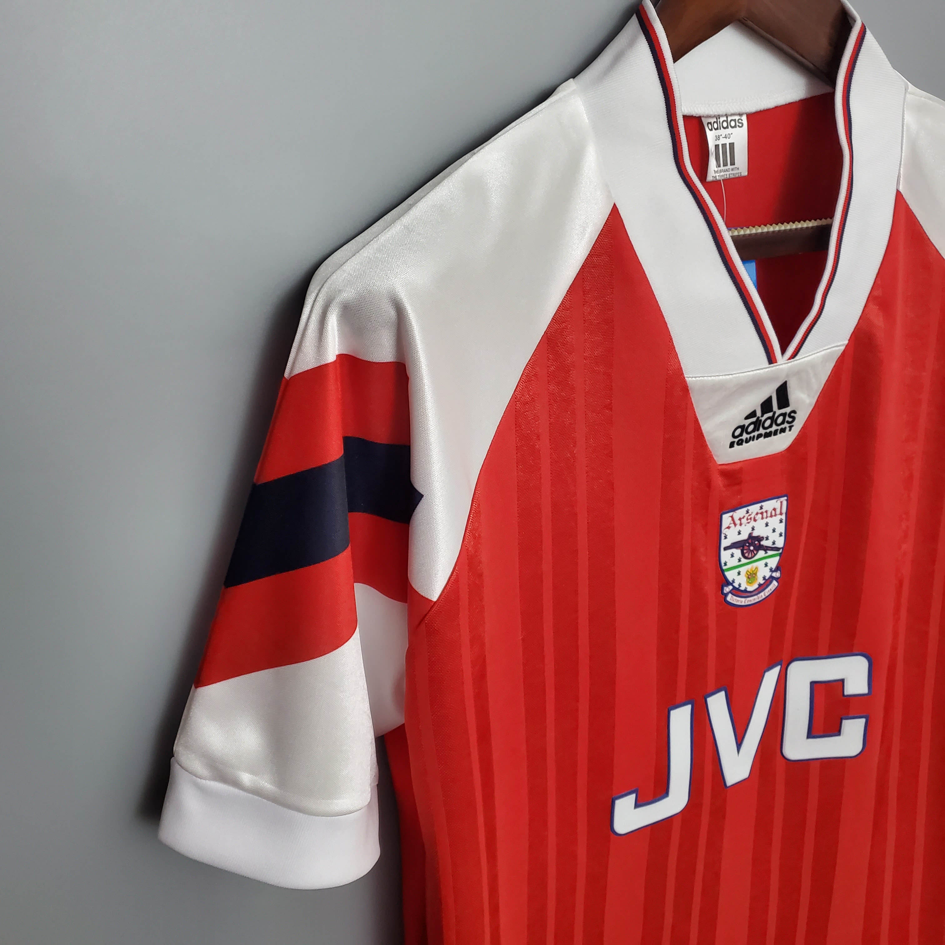 1992/1993 Retro Arsenal Home Football Shirt 1:1 Thai Quality:football jersey mysite: unitedjerseyfootball 邓江浪:football