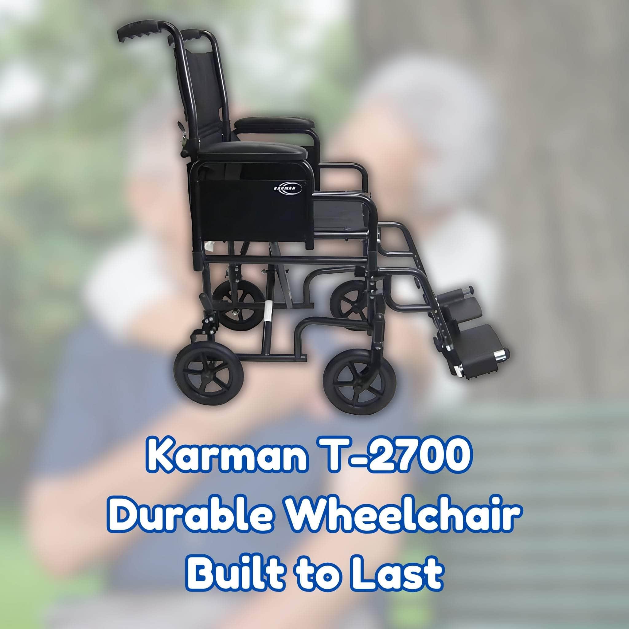 Karman T-2700 Durable Wheelchair: Built to Last