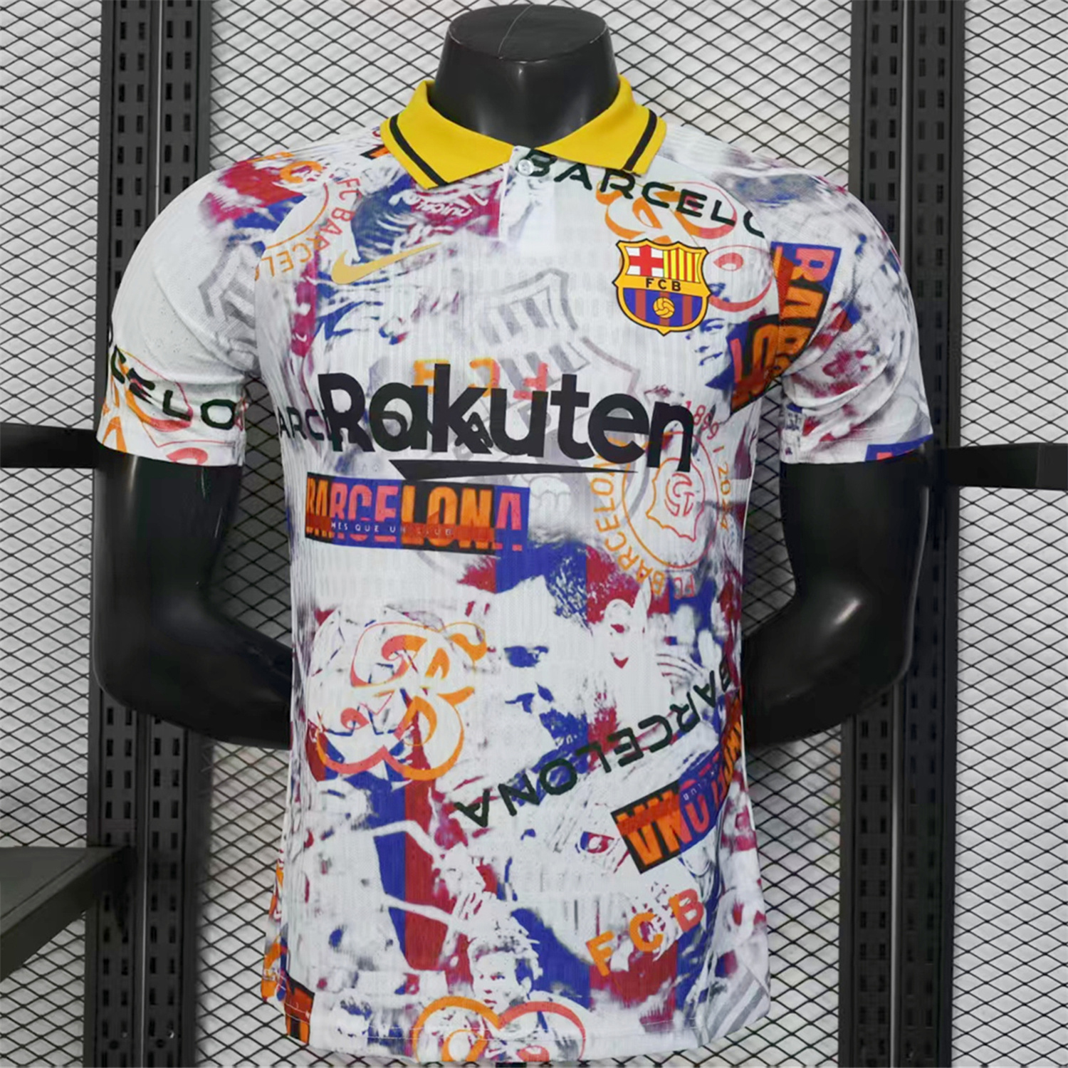 UltraTrikot-Barcelona 25-26 Team Logo Collection POLO Colorful Special Jersey - Player Version