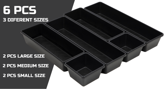 6pcs tray set premium