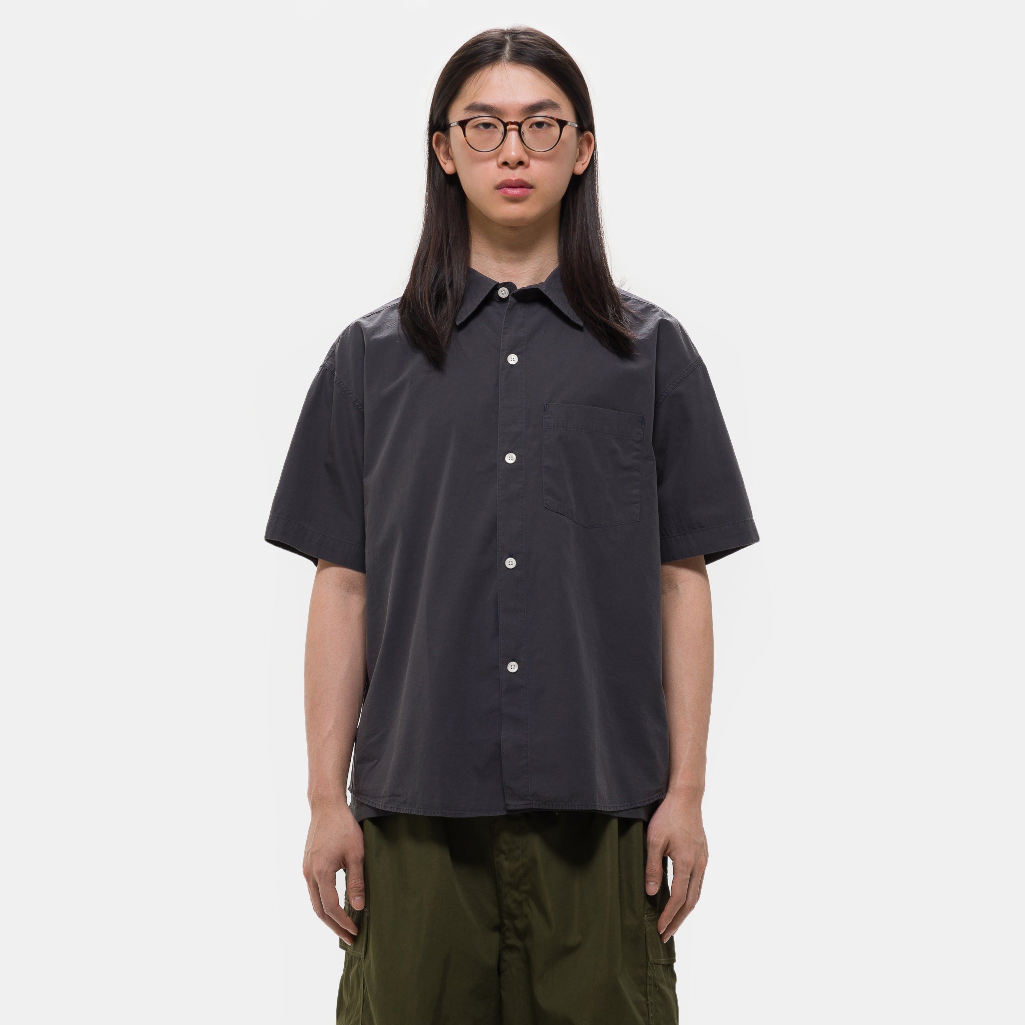 New Input Shirt in Washed Graphite