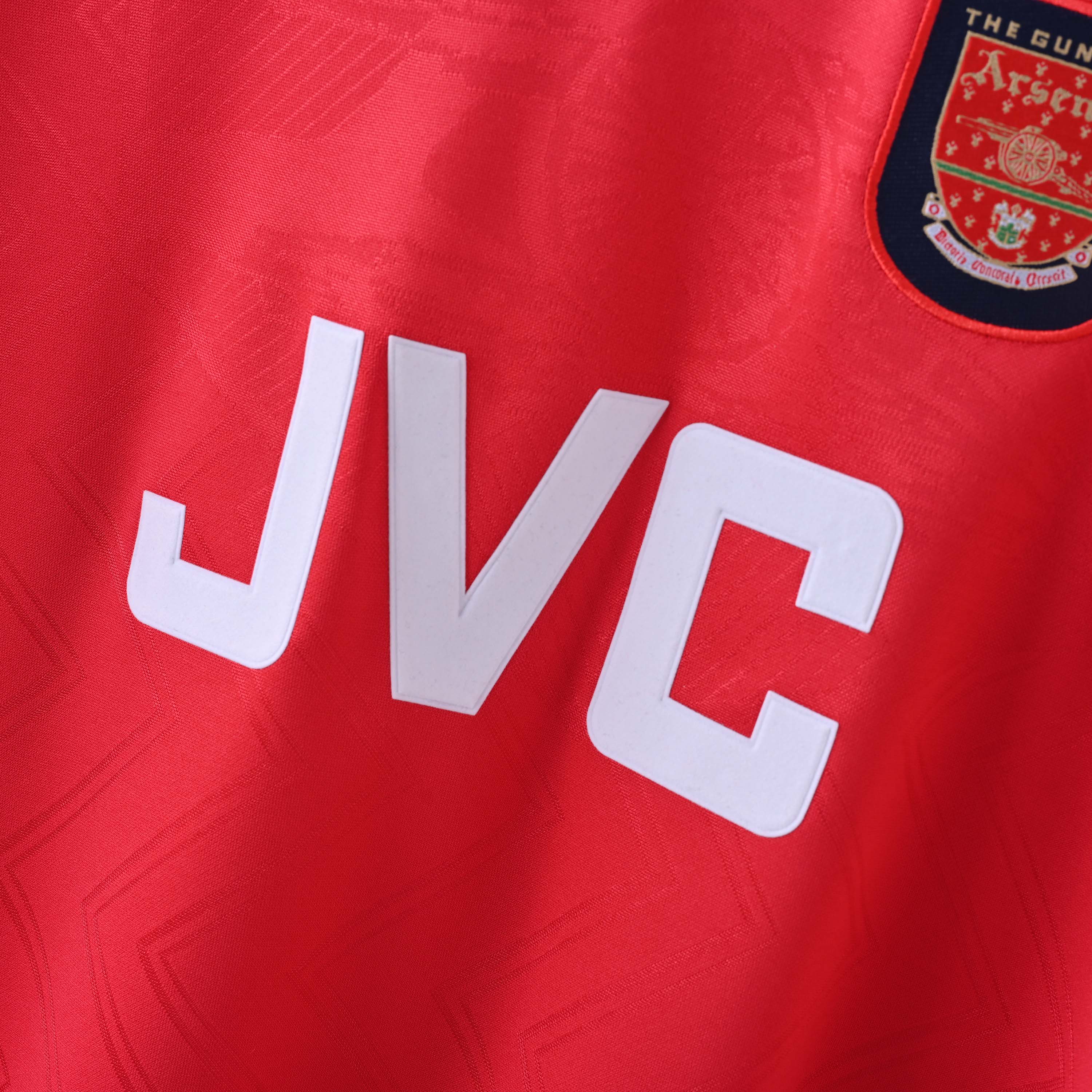 1996/1997 Retro Arsenal Home Football Shirt 1:1 Thai Quality:football jersey mysite: unitedjerseyfootball 邓江浪:football