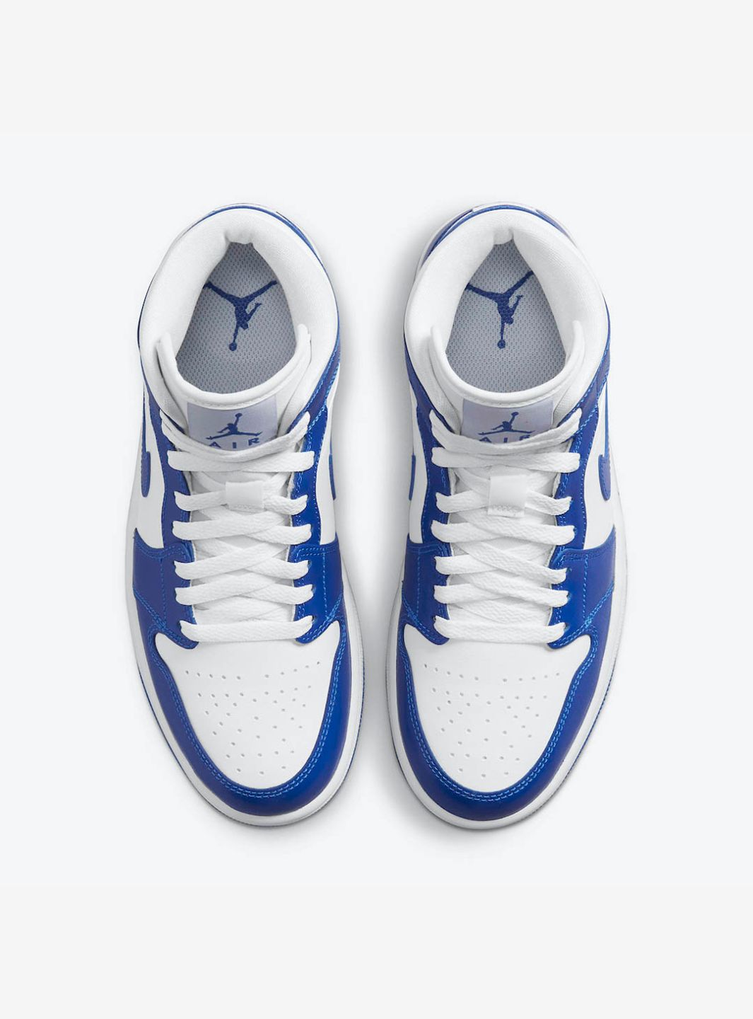 Air Jordan 1 Mid Kentucky Blue、JORDAN、Cacoeks