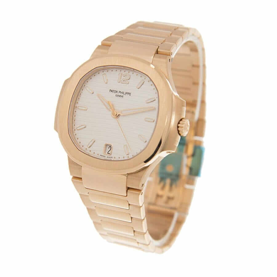 Patek Philippe Nautilus Rose White Replica-fasswatch