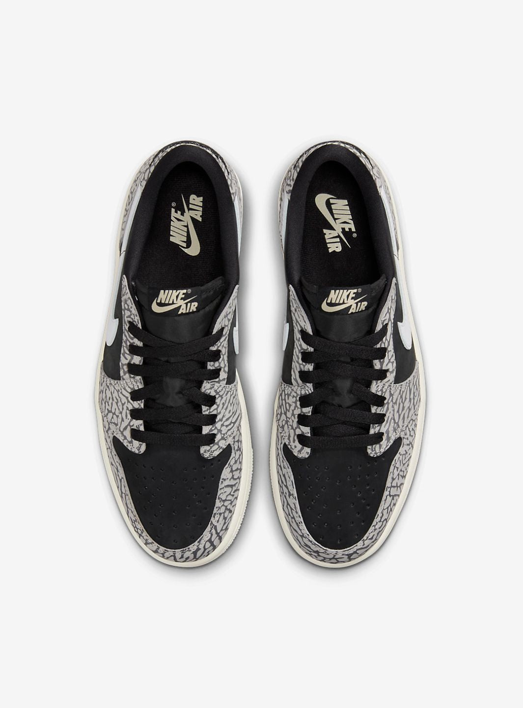 Air Jordan 1 Retro Low OG Black Cement、JORDAN、Cacoeks
