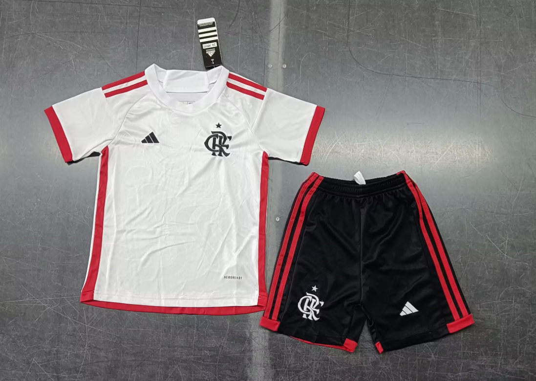 24/25 Flamenco Away Football Shirt Kids Size Suit-mysite Custom Football Kit- Nextkits