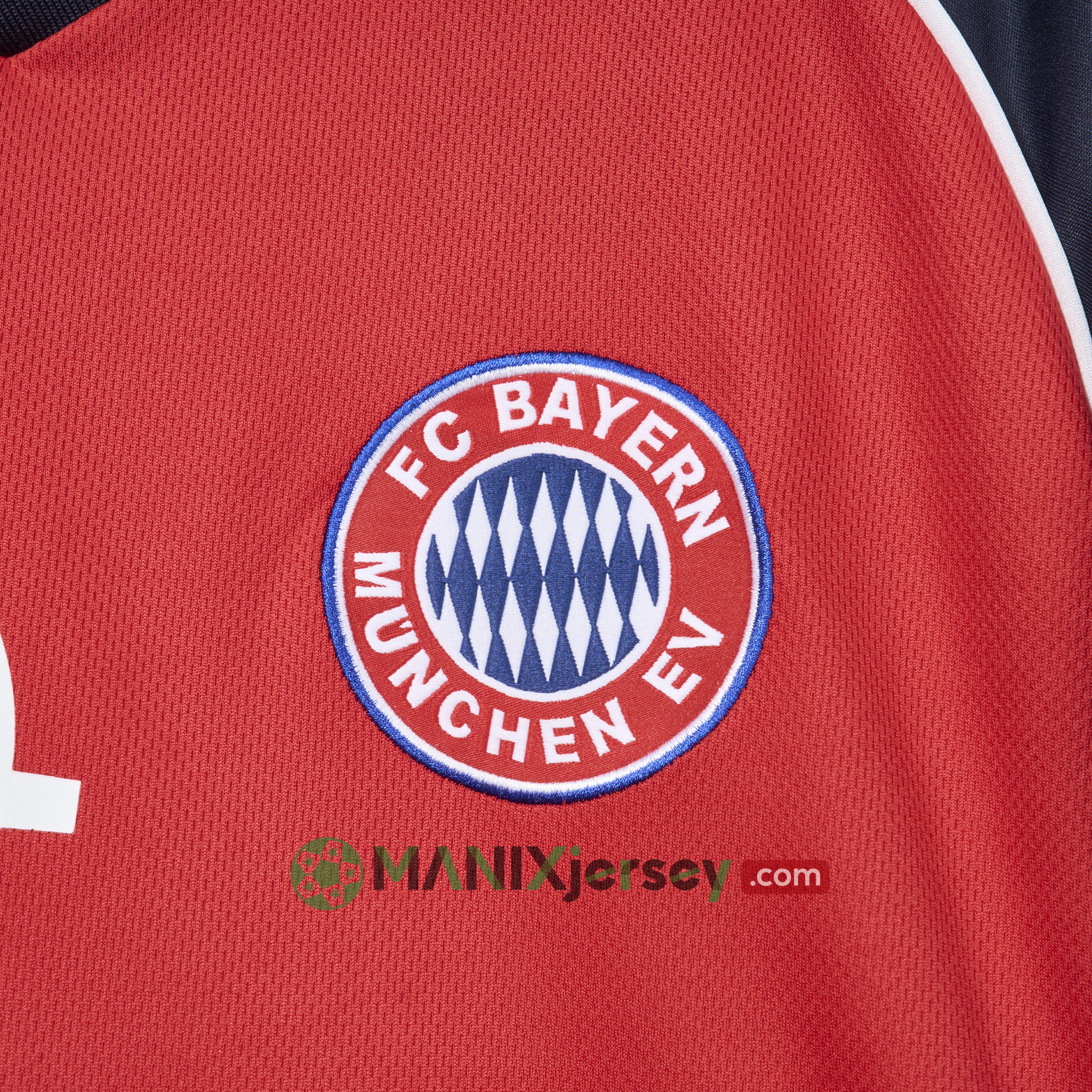 ManixJersey.com | Retro Bayern Munich 2000-01 Home Long Sleeve Jersey -Customize Name, Number and Patch | Worldwide Shipping