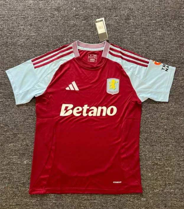 2024/2025 Aston Villa Home Football Shirt 1:1 Thai Quality:football jersey mysite: unitedjerseyfootball 邓江浪:football