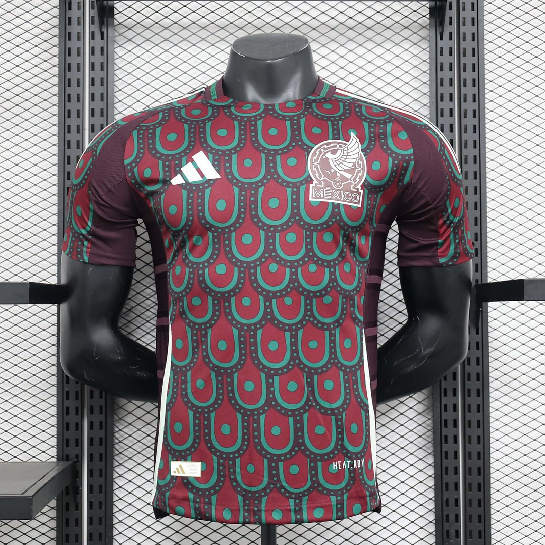 2024 Player Version Mexico National Home Football Shirt-mysite Custom Football Kit- Nextkits