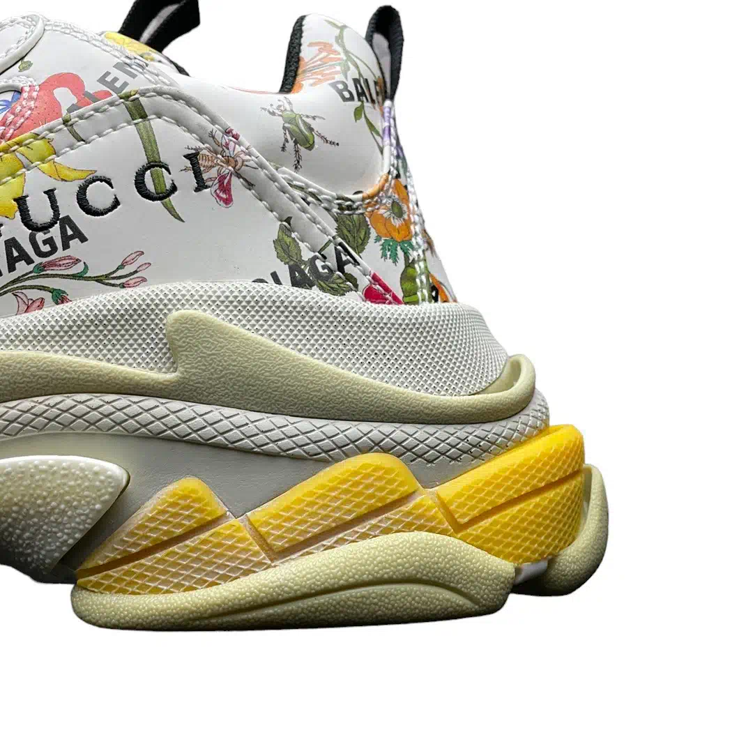 Balenciaga x Gucci Triple S Sneaker Flora Print、mysite、Cacoeks