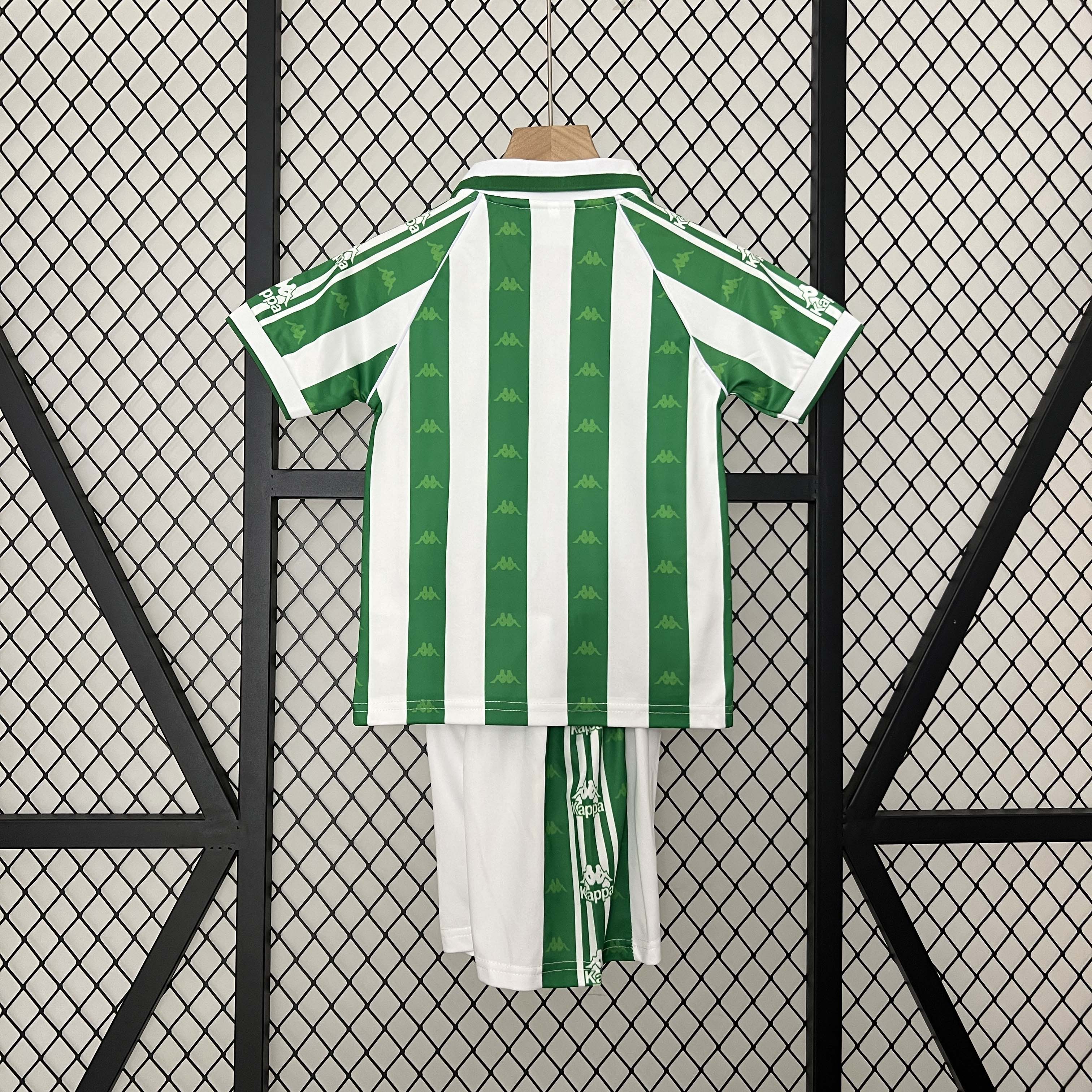 1995/1997 Retro Real Betis Home Football Shirt 1:1 Thai Quality Kids Size:football jersey mysite: unitedjerseyfootball 邓江浪:football