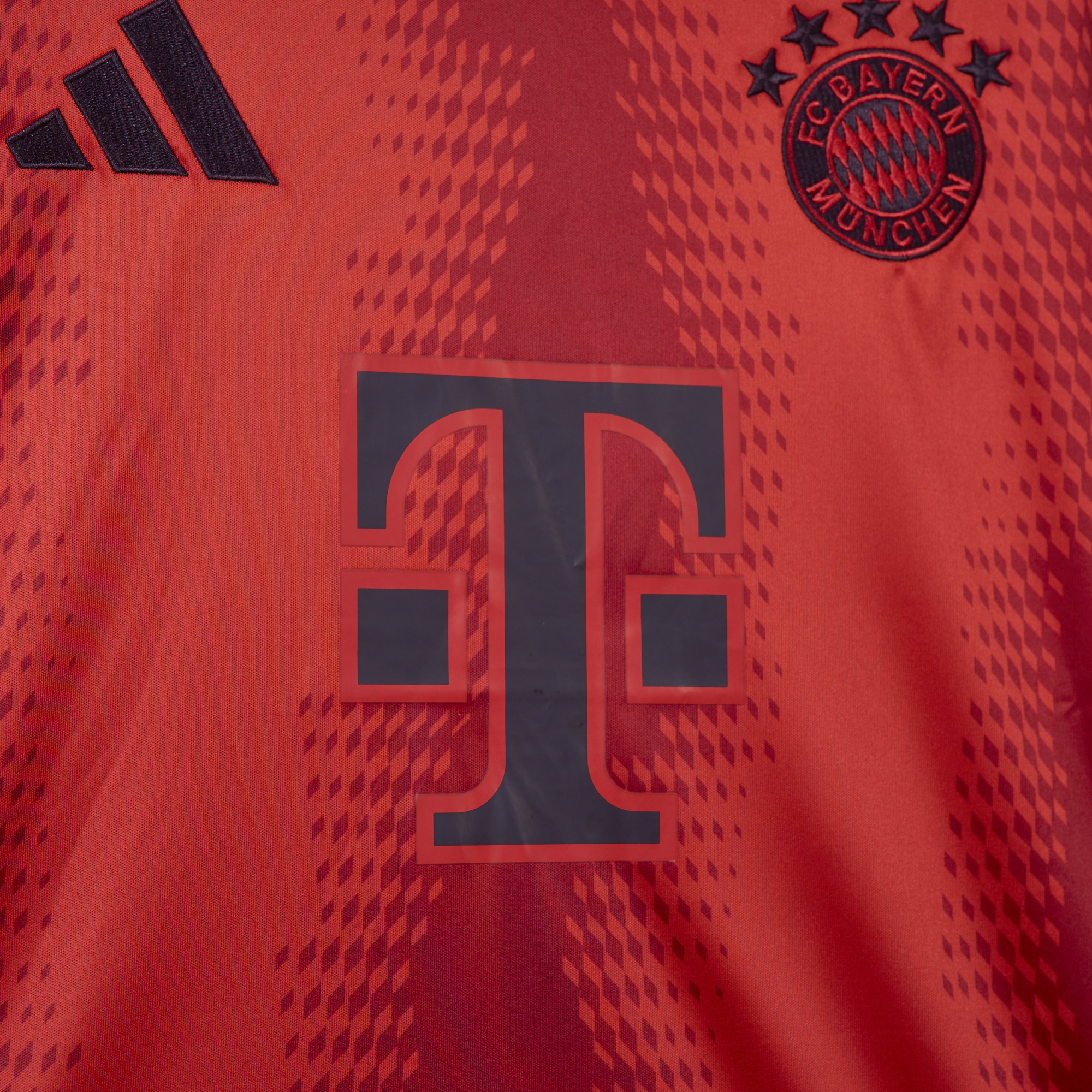 JerseysGala.com | Bayern Munich 24-25 Home Long Sleeve Jersey - Fans Version -Customize Name, Number and Patch | Worldwide Shipping