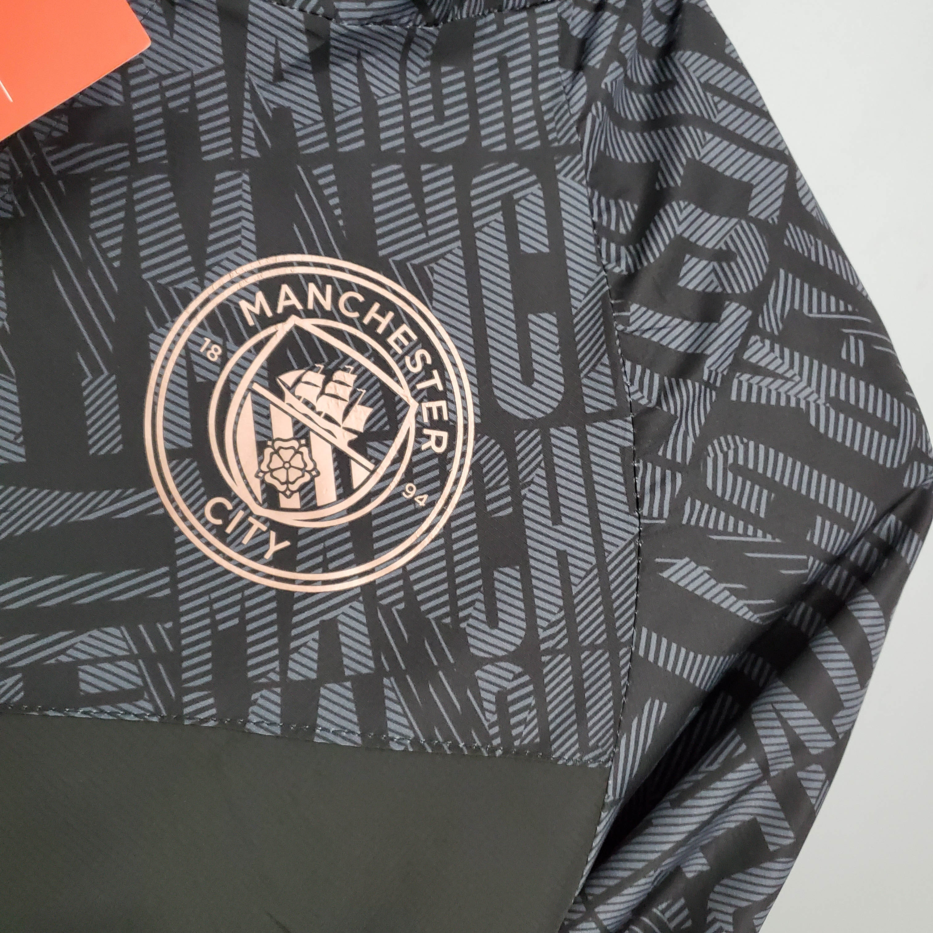 2021/2022 Manchester City Jersey Windbreaker Black:football jersey mysite: unitedjerseyfootball 邓江浪:football