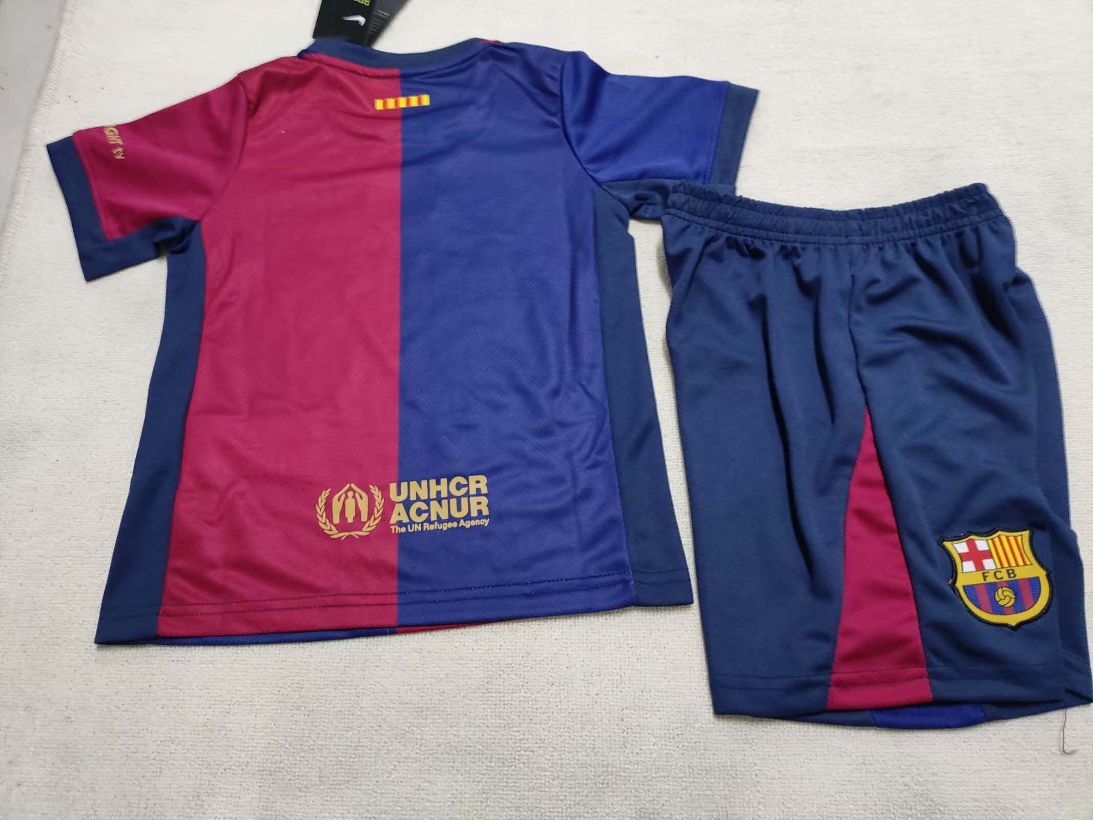 2024/2025 Barcelona Home Moon Music Football Shirt 1:1 Thai Quality Kids Size:football jersey mysite: unitedjerseyfootball 邓江浪:football