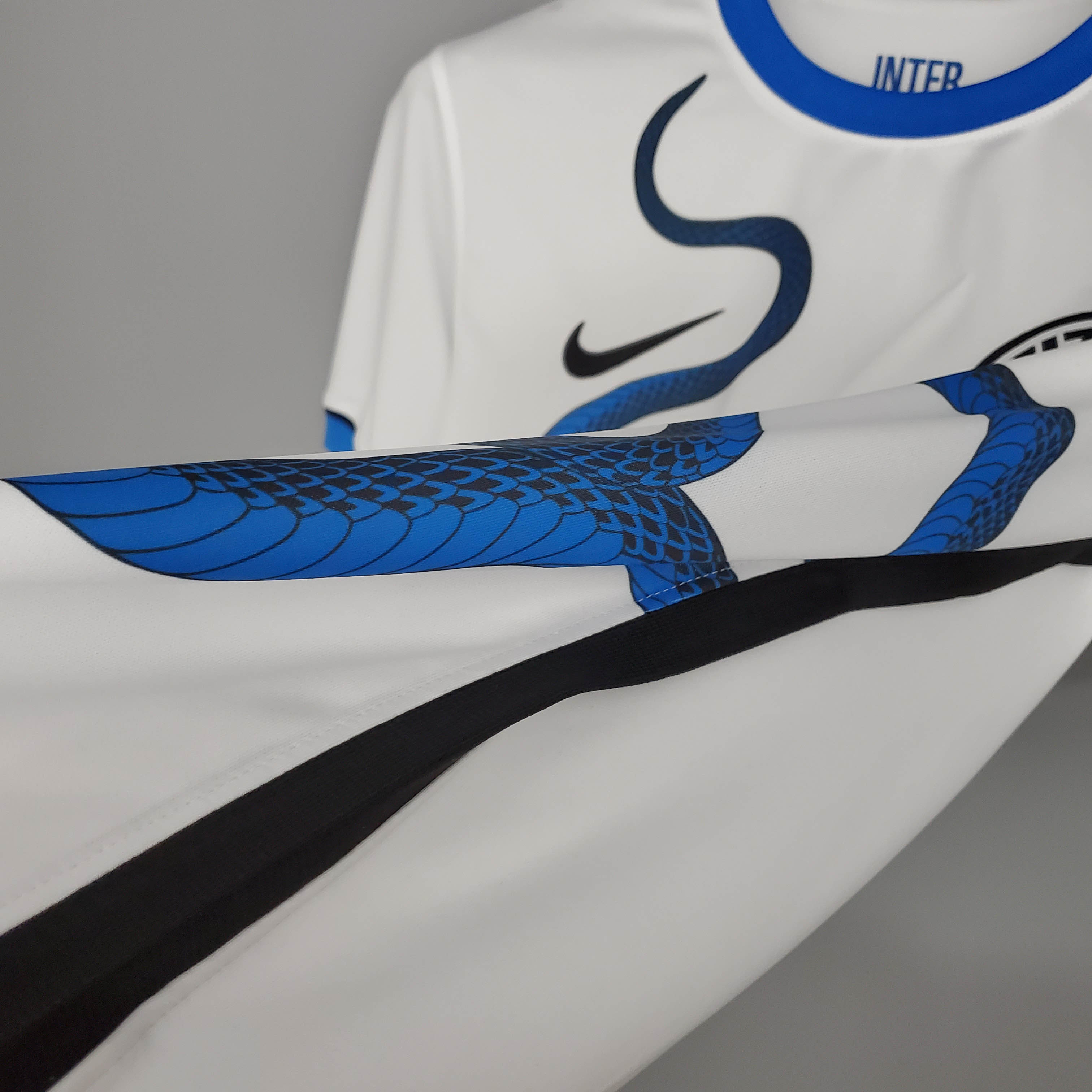 Internazionale Milan Football Jersey White 2021/2022 1:1 Thai Quality Away:football jersey mysite: unitedjerseyfootball 邓江浪:football