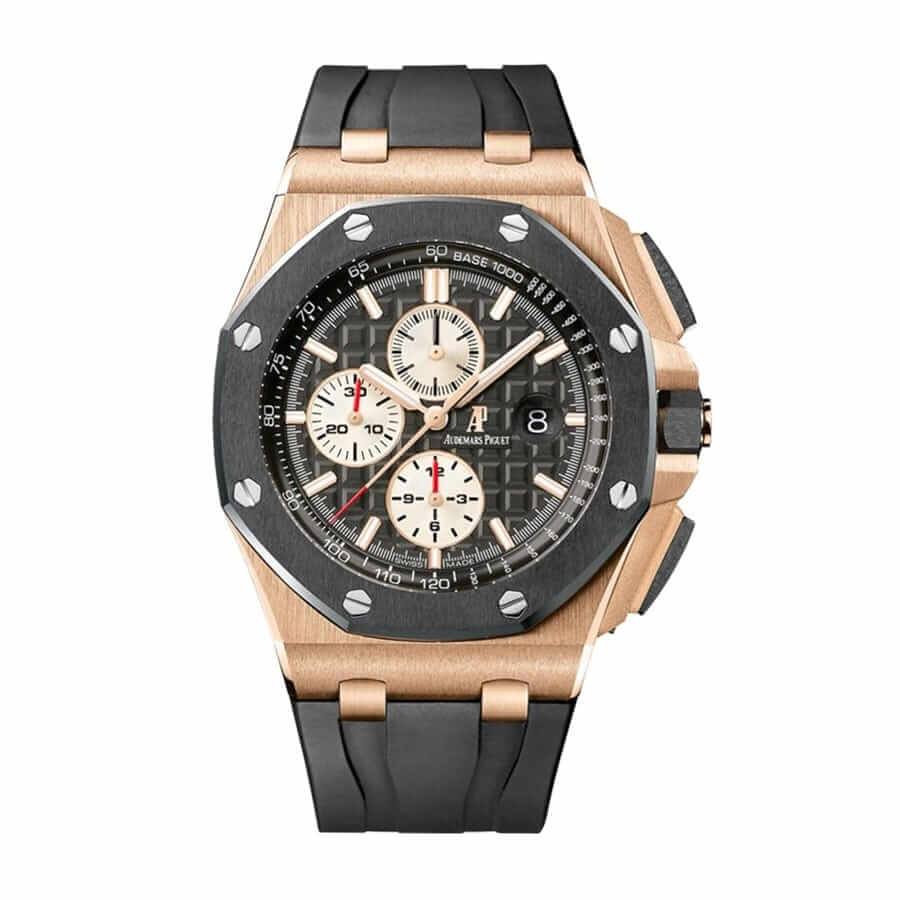 Audemars Piguet Rose Gold Black Replica-fasswatch