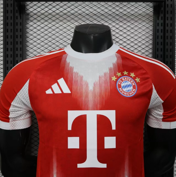 2025/2026 Player Version Bayern Munich Home Football Shirt 1:1 Thai Quality:football jersey mysite: unitedjerseyfootball 邓江浪:football