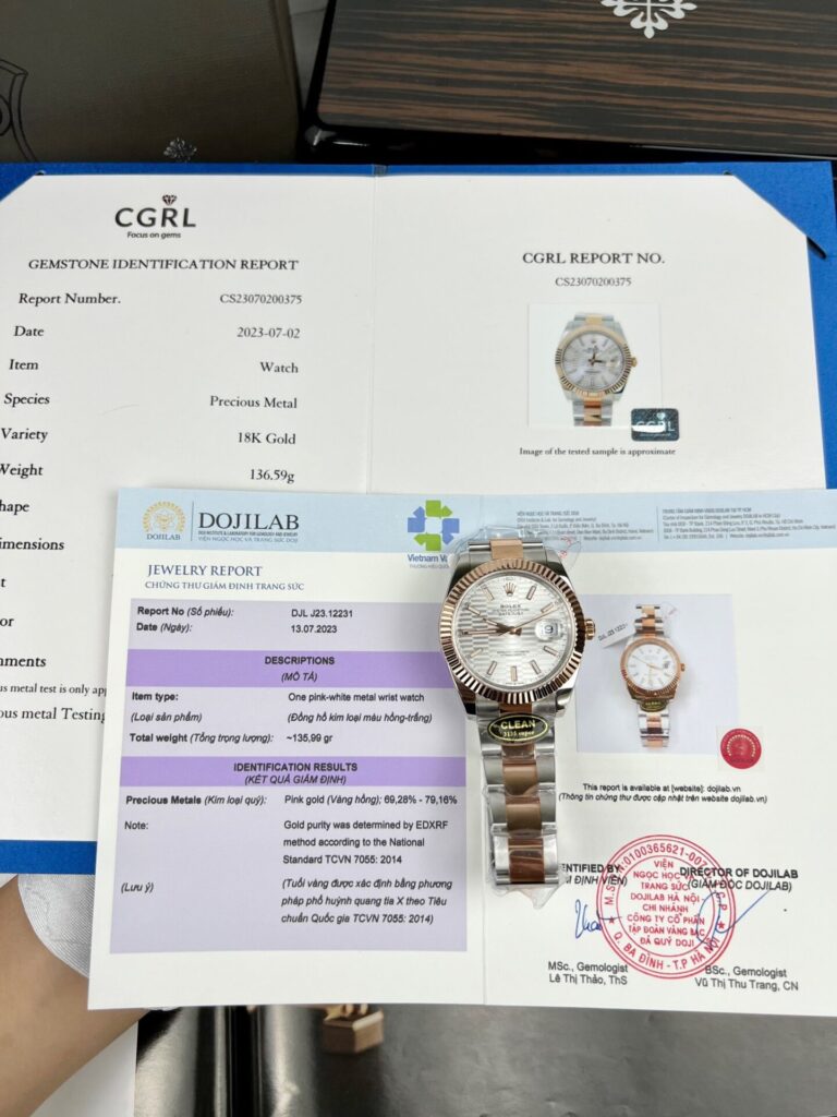Đồng Hồ Rolex Datejust 126331 Bọc Vàng 18k Replica 11 Clean Factory 41mm (2)
