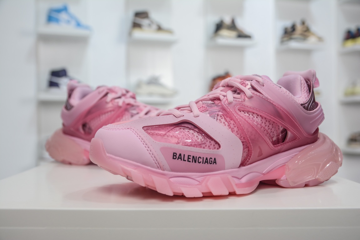 Balenciaga Track Trainer Clear Sole Pink、mysite、Cacoeks