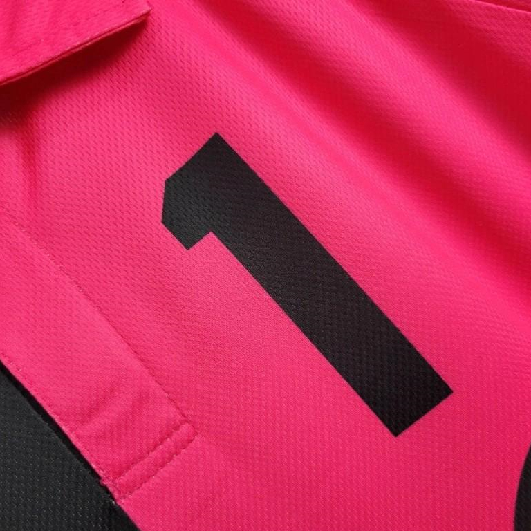 GlobeJersey-Retro Mexico 1998 World Cup Goalkeeper Pink Black Jersey