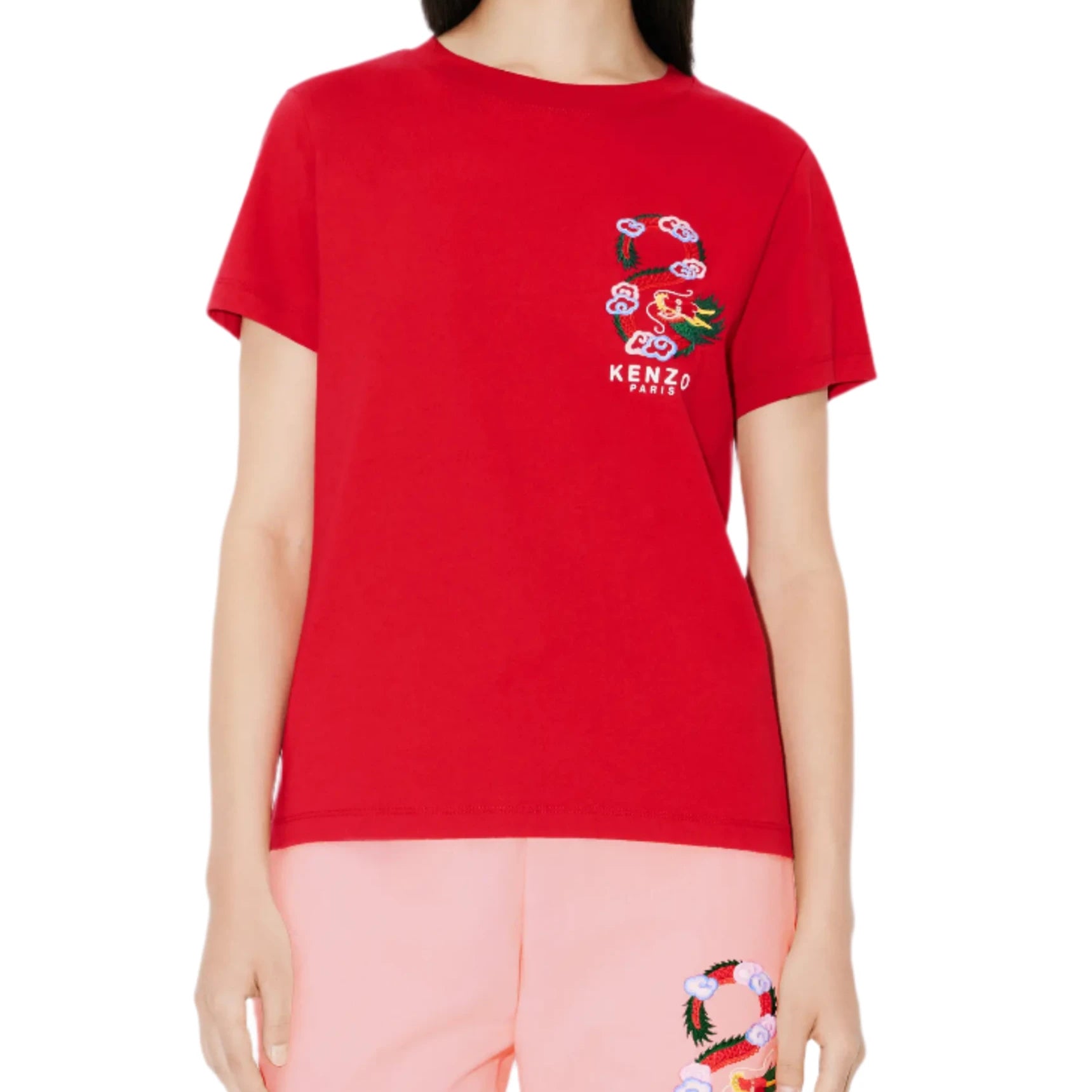 Kenzo Year of the Dragon Embroidered Slim T-Shirt、mysite、Cacoeks
