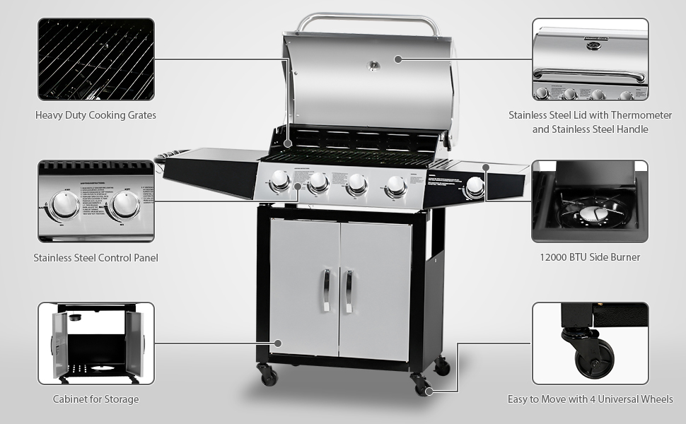 gas grill