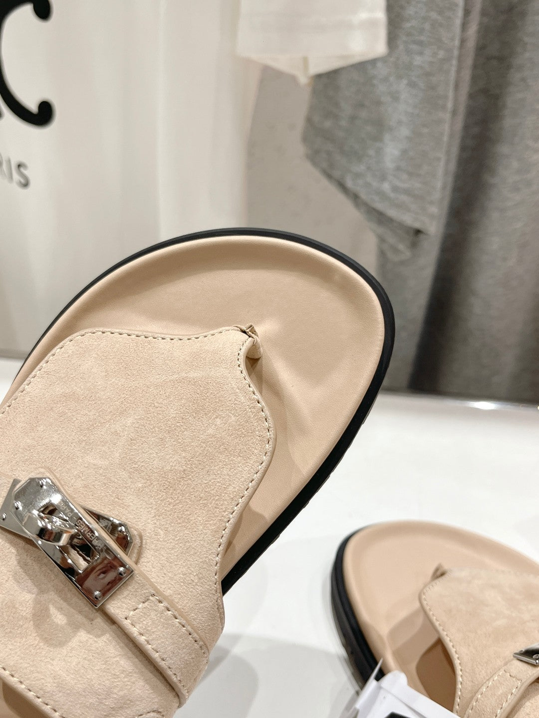 EMPIRE SANDAL PASTEL PINK SUEDE、mysite、Cacoeks