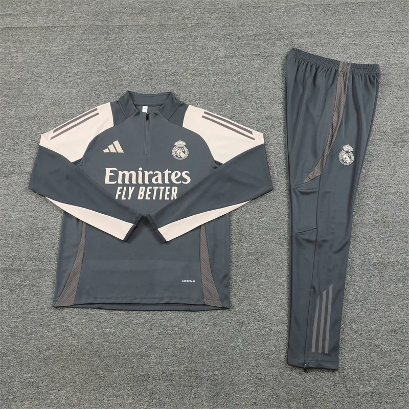 24-25 Real Madrid adult long-sleeved half-pull training suit kit: Ajax 24-25 Home Stadium Jersey - Fans Version mysite: Adidas luxuryfootballshirts.com: https://www.luxuryfootballshirts.com/