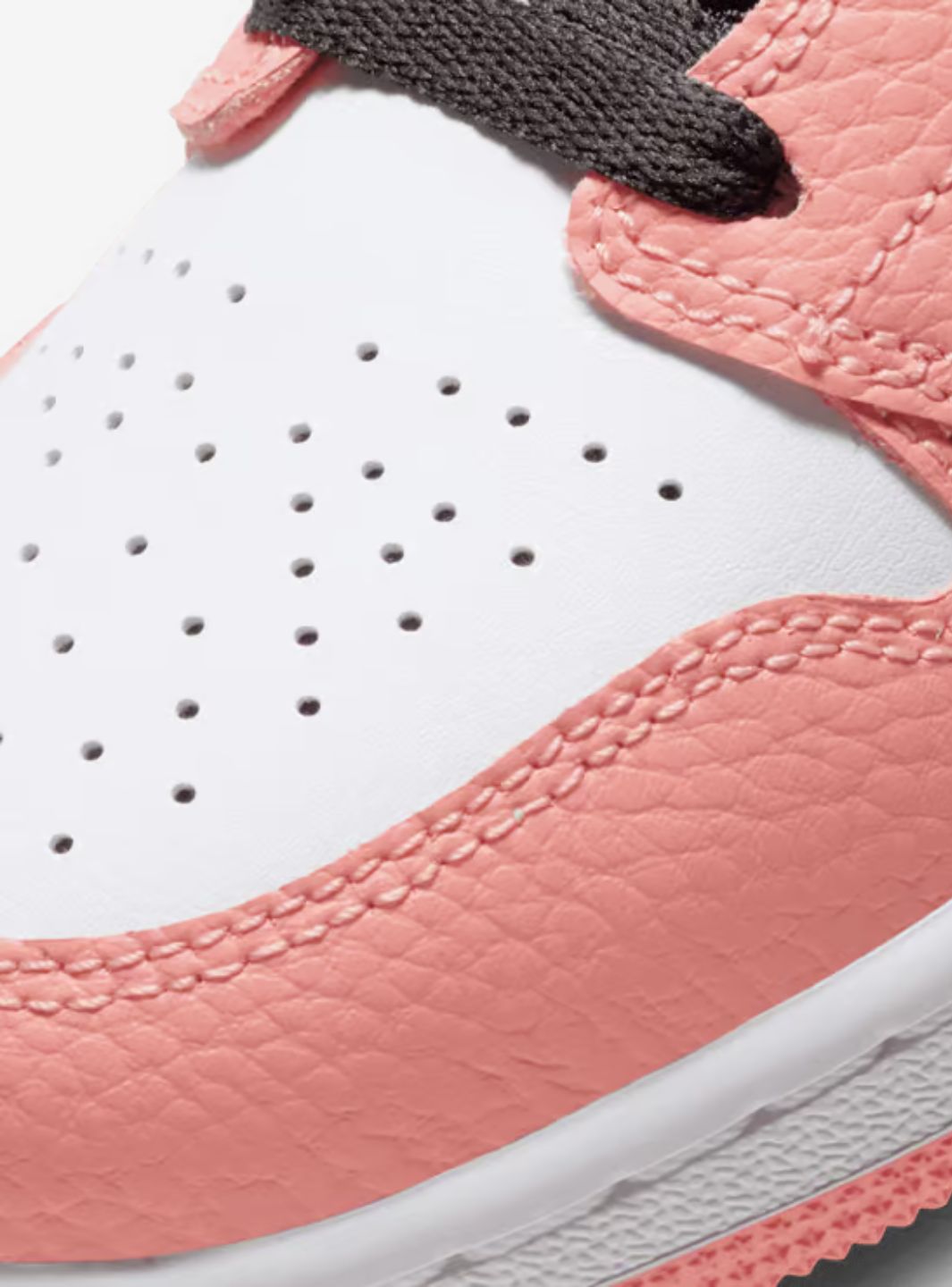 Air Jordan 1 Mid Pink Quartz、JORDAN、Cacoeks