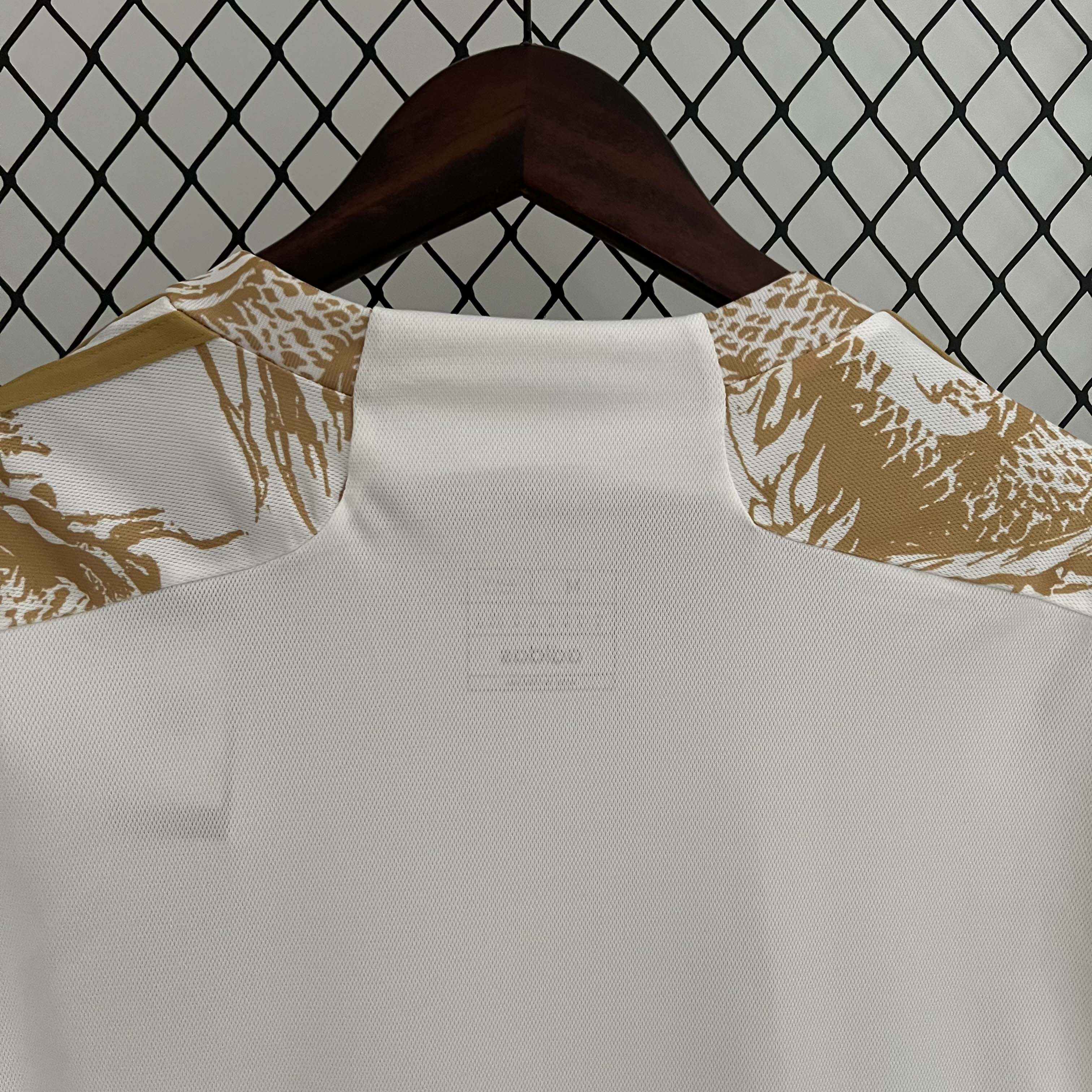 2023/2024 Real Madrid Golden white dragon Special Edition Football Shirt1:1 Thai Quality:football jersey mysite: unitedjerseyfootball 邓江浪:football