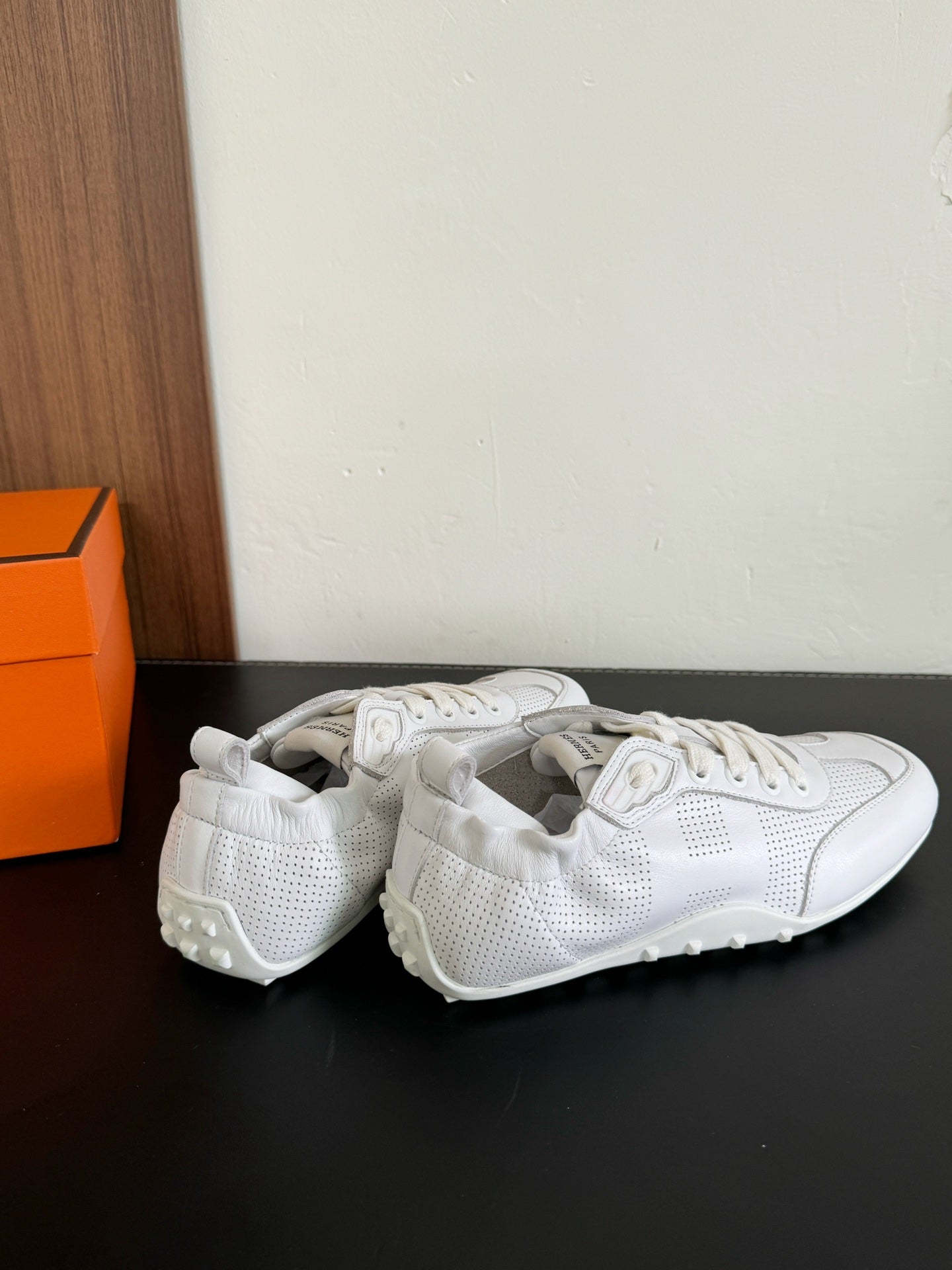 SKATEBOARD SHOES WHITE CALFSKIN、mysite、Cacoeks