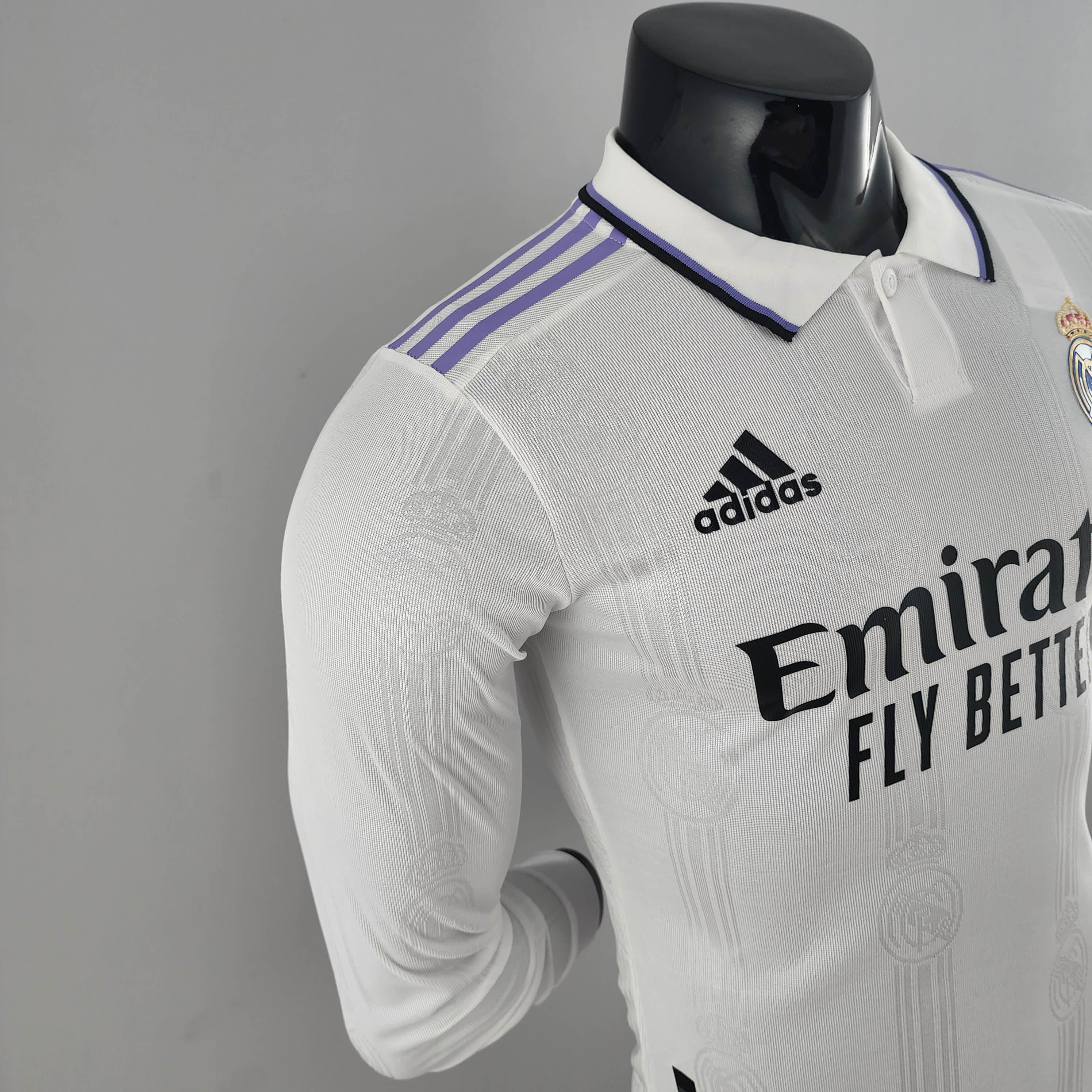 2022/2023 Long Sleeve Player Version Real Madrid Home:football jersey mysite: unitedjerseyfootball 邓江浪:football